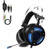 HEADSET ALWUP A6 STEREO HEADPHONE WITH MIC/ADJ BAND FOR GAMING WIRED